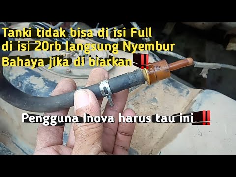 Penyebab Tanki Bahan Bakar Nyembur Saat Di Bensin Dan Tidak Bisa Di Isi ...