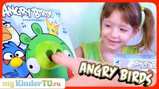 Angry Birds. Свинка с Короной! Интерактивная игра для детей! Энгри Бердз игра