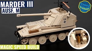 Tank Destroyer Marder III Ausf. M - COBI 2282 (Speed Build Review)