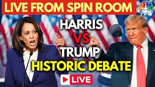 Live Donald Trump Vs Kamala Harris Face Off In Presidential Debate 2024 ...