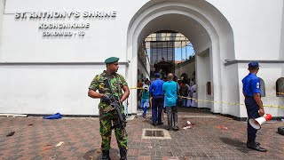 Sri Lanka blames local group for attacks