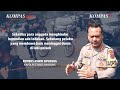 sebelum ledakkan diri pelaku terobos apel polisi sambil acungkan sajam