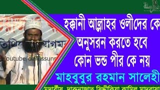 We should follow True person whose are on the right way to islam By Mahbubor Rahman Salehi