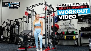 Functional Trainer with Smith Machine Exercise Video | Dynamo Fitness Equipment