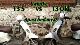 Perbedaan Motor Listrik Uwinfly T3 dan T3S