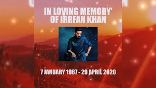 POEM BY IRRFAN KHAN FT. DJM | IN THE LOVING MEMORY OF IRRFAN KHAN ( irfan khan )