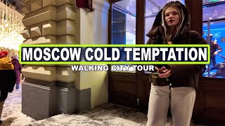 Moscow Cold Temptation🔥 NIGHTLIFE IN RUSSIA. Big City Magic | 4K WALK