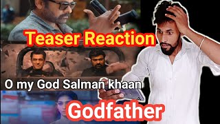 Godfather trailer reaction | Godfather teaser review | Godfather teaser salman khan