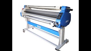 Automatic 1630mm 64" Hot Cold #Laminator+Slitting #hotlaminator #laminating machine