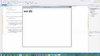 Visual Studio 2013- c# NotePad Tutorial