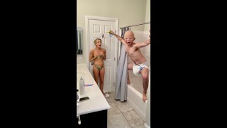 She freaked out! 🤣