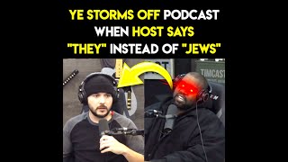 Ye STORMS OFF Tim Pool's Timcast IRL Podcast with Nick Fuentes & Milo Yiannopoulos