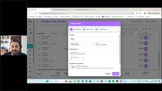 Webinaire: Les feuilles de temps