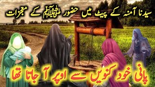 Syeda Amina K Pet Me Hazoor ﷺ ke Mojza | Huzoor Pak ﷺ Ki Walida Hazrat Bibi Amina | HISTORY OF ISLAM