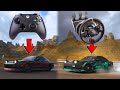 Drifting The Needle Climb on CONTROLLER vs WHEEL - Forza Horizon 4