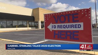 Georgia elections official Gabriel Sterling talks election misinformation in visit to Macon