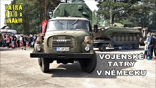 TATRA 100x jinak!!! Vojenské TATRY v Německu!