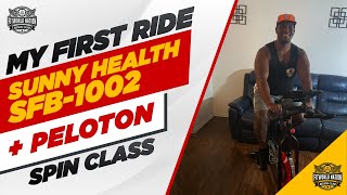 Sunny Health SF-B1002 My First Ride + Peloton Spin Class