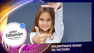 Valentina's road to victory 🇫🇷 - Junior Eurovision 2020