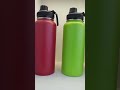 insulated water bottle 32 oz triple wall vacuum stainless steel cold for 48 hrs leak proof non bpa