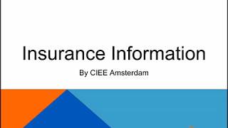Insurance in the Netherlands