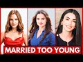 Famous Turkish Celebrities Who Got Married At Very Young Age | Most Handsome Turkish Actors 2024