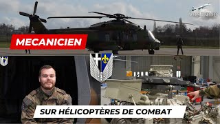 Réparation extrême d'un hélicoptère de combat NH90