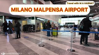 Milan, ITALY MALPENSA Airport  #italy #travel  l#foryou