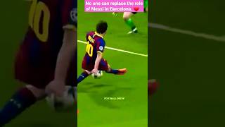 No one can replace the role of Messi in Barcelona #shorts #football #messi