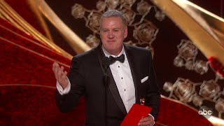 BOHEMIAN RHAPSODY Accepts the Oscar for Film Editing