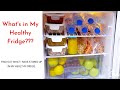 WHAT'S IN MY 'HEALTHY' FRIDGE - FRIDGE TOUR - ZEELICIOUS FOODS