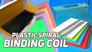 QUAFF PLASTIC SPIRAL BINDING COIL