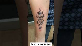 trishul om tattoo- Atul gupta #bewitchtattoo #shivatattoo #trend #trending #omtattoo #trishultattoo