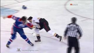 George Parros vs Zack Stortini Mar 26, 2010