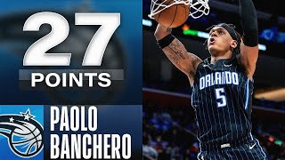 No. 1 Pick Paolo Banchero SHINES In NBA Debut - 27 PTS, 9 REB & 5 AST  🔥