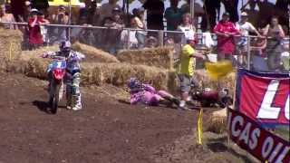 Hangtown WMX Moto 2 Race Recap: Fiolek \u0026 Patterson Crash, Meghan Rutledge Wins