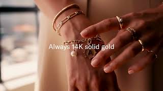 Baby Gold Fall Lifestyle - D #jewellery #solidgold #babygold