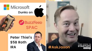 Peter Thiel’s $5B IRA, Black creators strike on TikTok, BuzzFeed SPAC, Microsoft vs. Apple | E1237