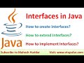 Interfaces in Java Difference between Class & Interface Extend Implement Interface by Mahesh Huddar