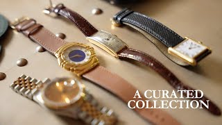 A Cartier Tank, Tiffany \u0026 Co Cintree,  Lapis Piaget, and Tropical Rolex! | A Curated Collection