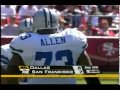 Bledsoe TD then Larry Allen on Jose Cortez!!! at SF 05