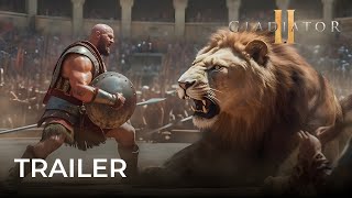 Gladiator 2: 要成为传奇，你必须面对狮子、鳄鱼和残酷的战斗！