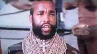 B.A. BARACUS!  words of wisdom