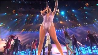 Jennifer López tributo a Celia Cruz Live at American Music Awards 2013 HD 720p