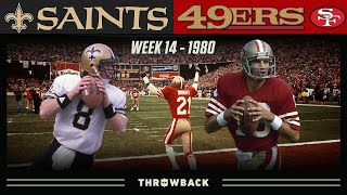 The Game That Started The Montana LEGEND! (Saints vs. 49ers 1980, Week 14)