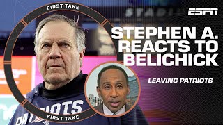 'Very predictable!' - Stephen A. reacts to Bill Belichick & the Patriots parting