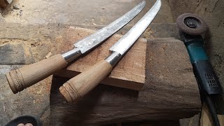 How To Make Knife Handle - Cara Cepat Membuat Gagang pisau