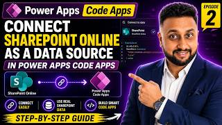 How to Connect SharePoint List to Power Apps Code Apps?