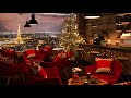 paris christmas coffee shop ambience christmas cafe ambience in paris with smooth jazz snowfall