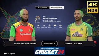 Cricket 24 PS5 - Caribbean Premier League CPL T20 - 4K HDR